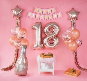 Balónek fóliový láhev šampáňa cheers 49x98 cm