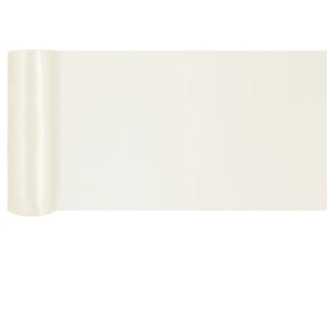 Satén krémový 16cm x 9m