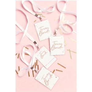 Visačky Team Bride 4 ks